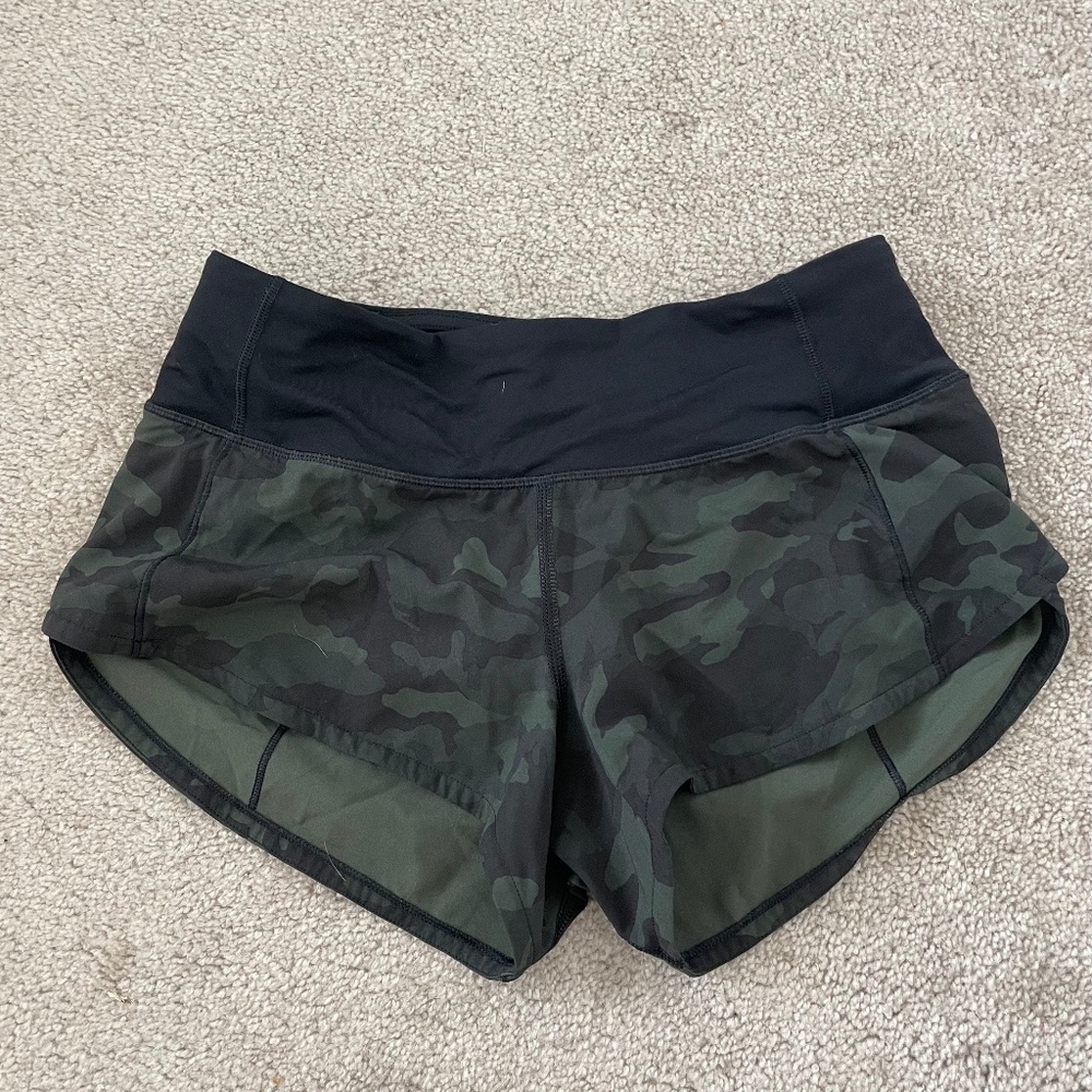 Lululemon 2.5 Speed Up Low-Rise Shorts